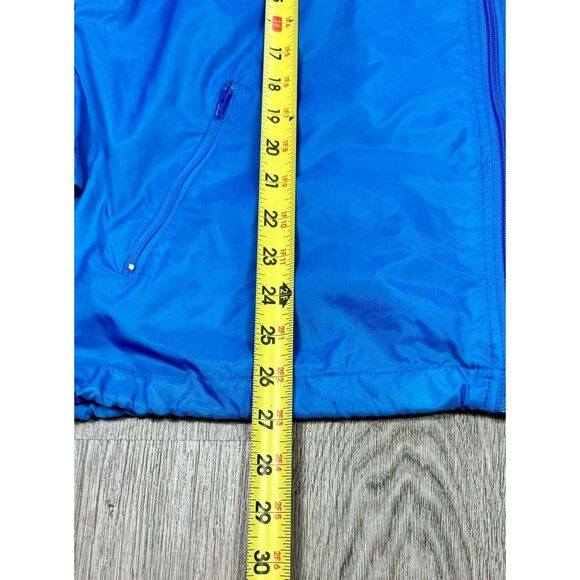 VINTAGE Reebok Sport Windbreaker Jacket Adult Large Full Zip Hoodie Bright 90s - Picture 6 of 10